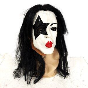 Vtg 1996 Paper Magic Group Star Child KISS Paul Stanley  Rubber Mask NWOT